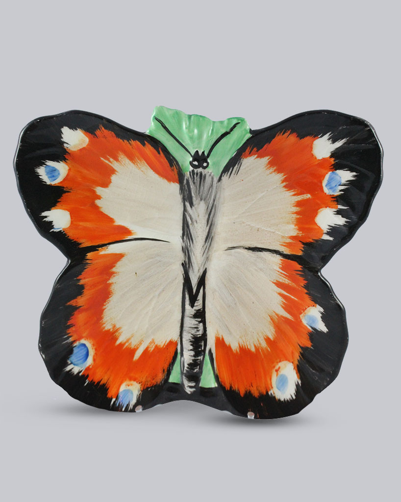 £35.00 E Hancock ‘Butterfly’ Dish